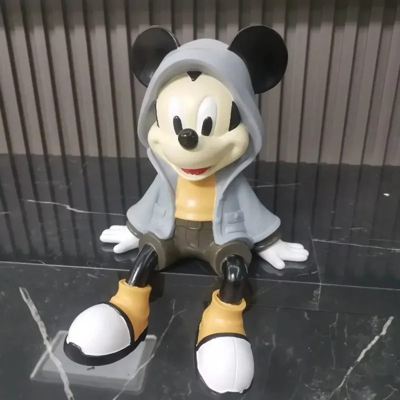 30cm Genuine Disney Mickey Sitting Decoration Office Desktop  Living Room Tv Cabinet Home   Decoratio