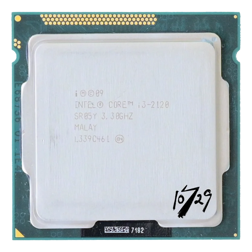 Intel Core Processor I3-2120 I3 2120 CPU 3.4GHZ LGA 1155 SR05Y 2 Core Desktop processor I3 2120