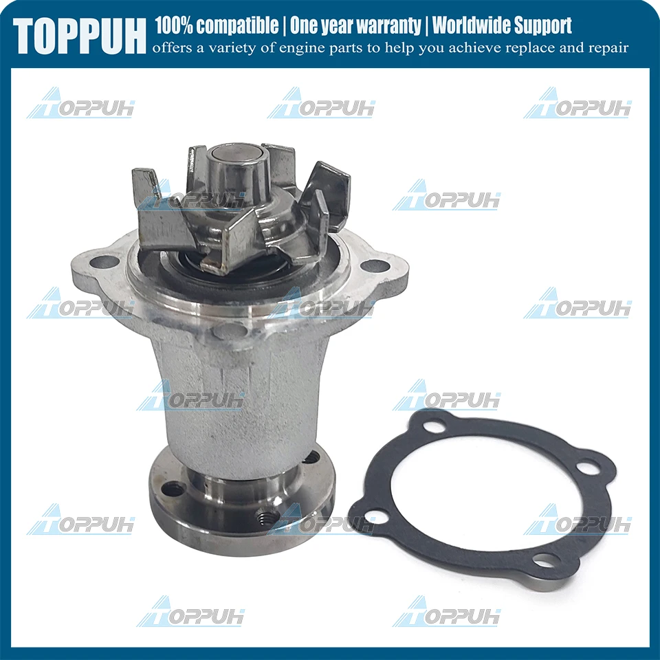 New 1PC For TOYOTA 4P 16120-78052-71 Water Pump 4P Engine FORKLIFT TRUCK high about 110mm view 3