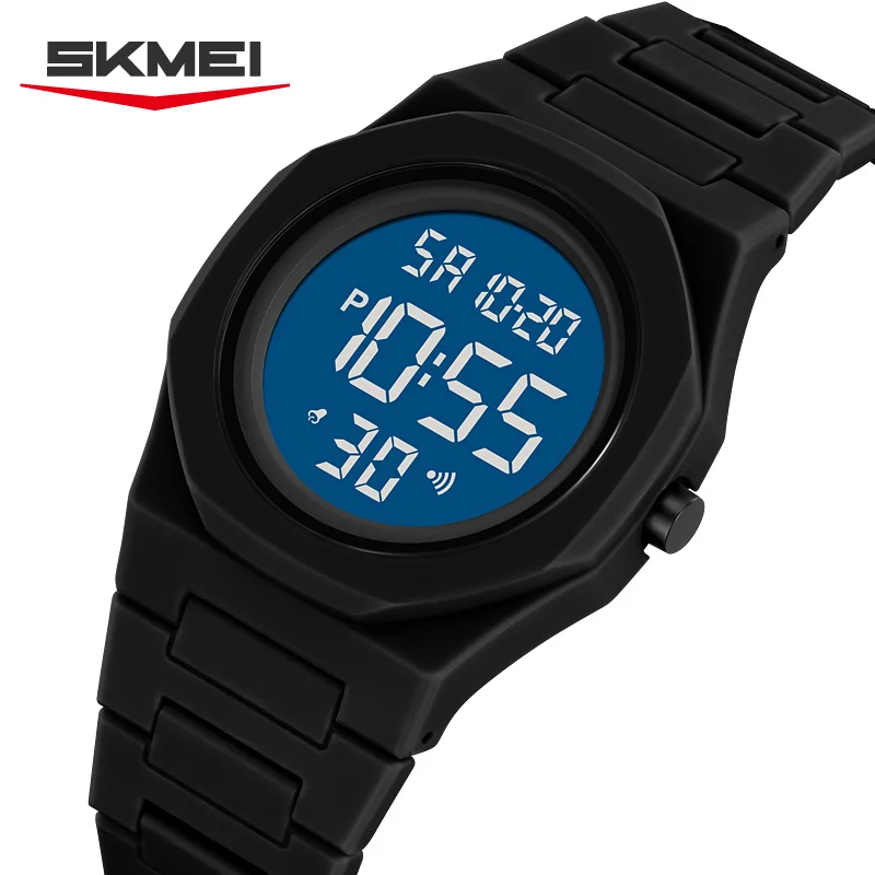 

Мужские водонепроницаемые цифровые часы SKMEI 2613: простые, спортивные, многофункциональные, с таймером обратного отсчета и датой, для повседневного использования