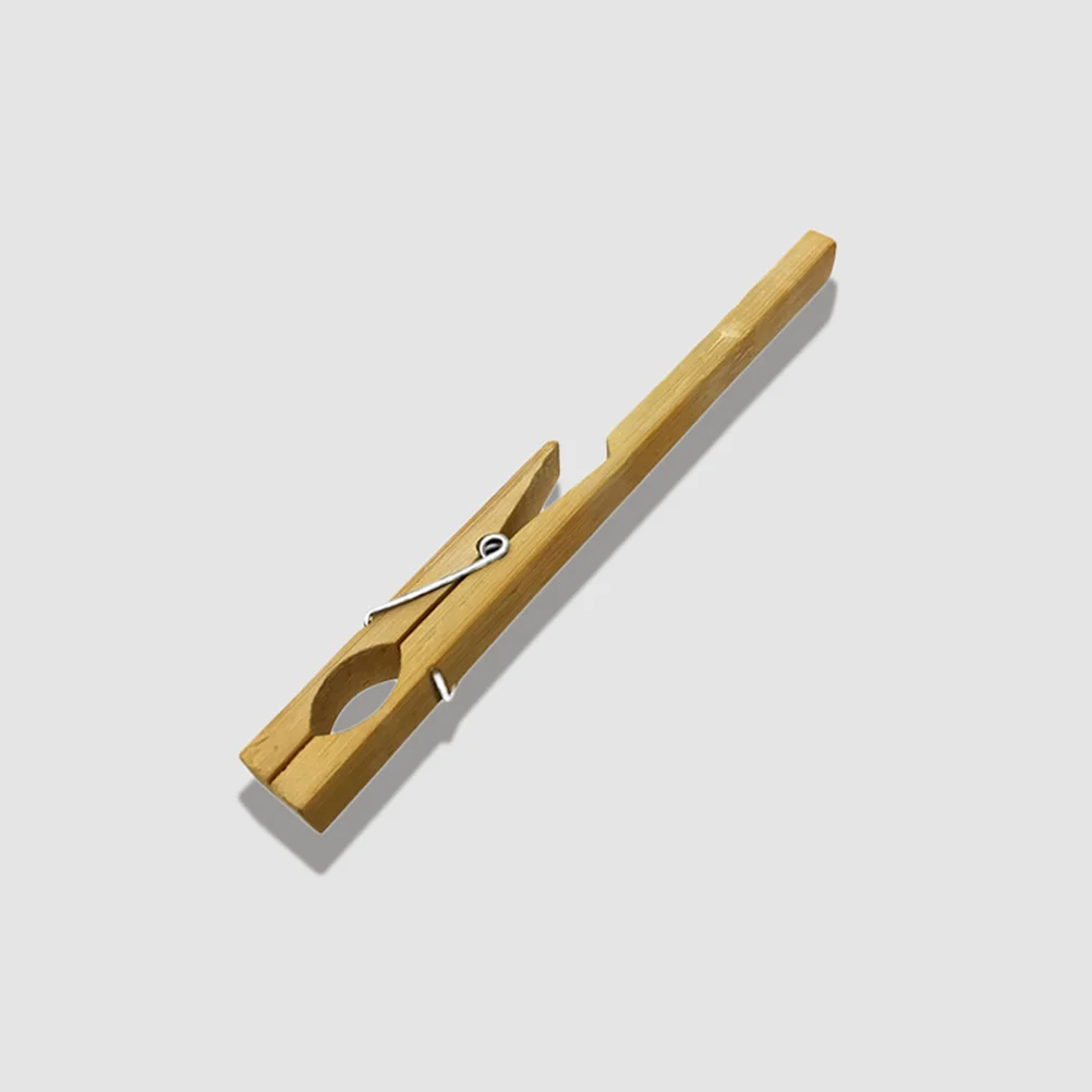 

8pcs Test Tube Clamp Bamboo Clips Glass Lab Experiment Holder Sturdy Rack Student Chemical Science Supplies
