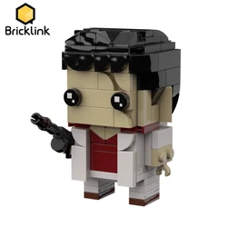 Bricklink Ideas Movie Scarfaces Tony Montana Action Figures Bricks Doll Sets Building Blocks Kid Toys Gift