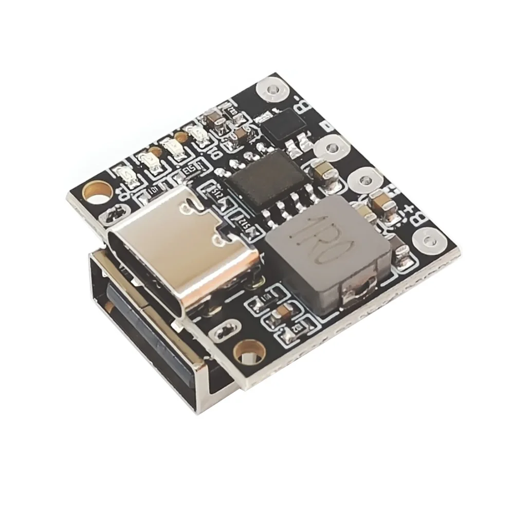 5V Charging and Discharging Integrated Module 3.7V 4.2V 18650 Lithium Battery Charging Boost Power Supply Protection Board