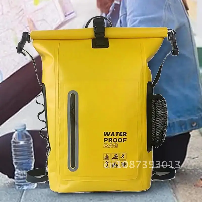 Dry Storage Bag Backpack Large Capacity Backpack Marine Comfortable Bags Bag Strips For Versatile Dry Outdoor Travel Reflective
