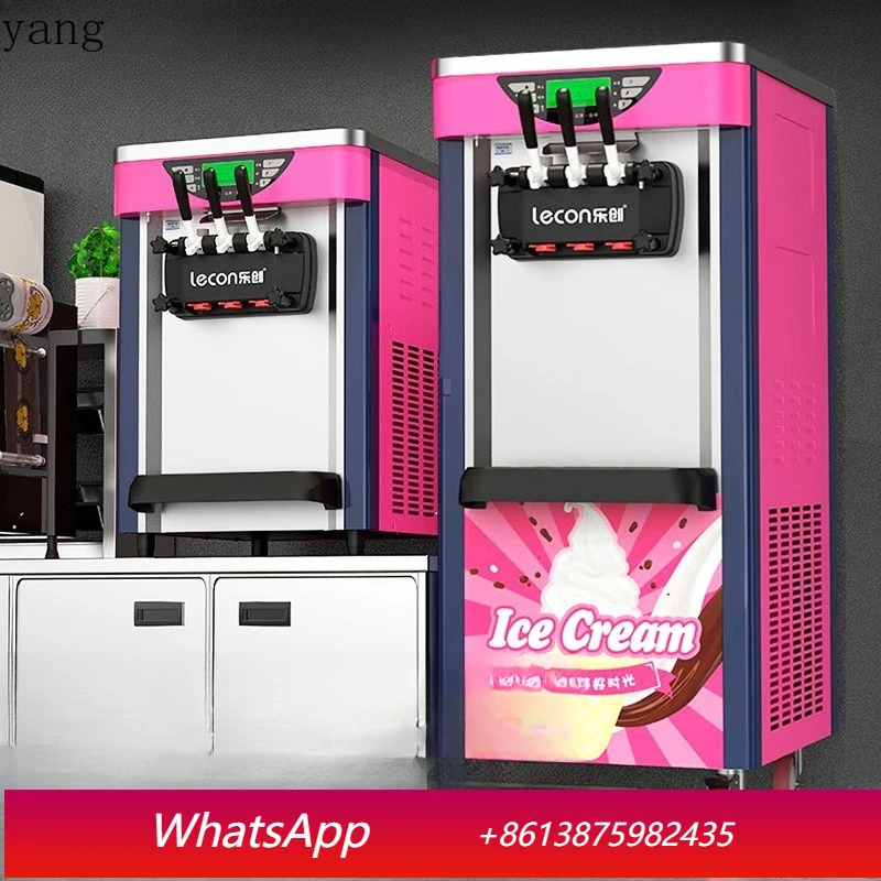 

LTT commercial vertical ice cream machine sundae cone desktop automatic soft ice cream machine