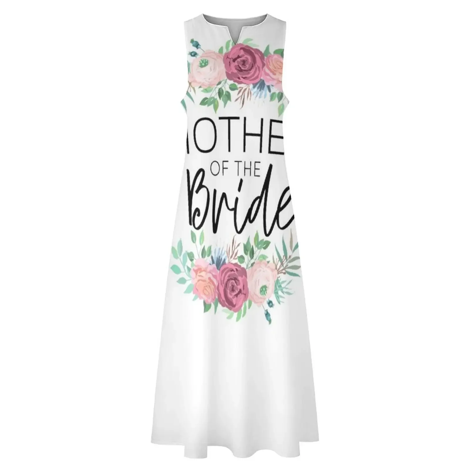 ชุดเดรสยาวสำหรับแม่เจ้าสาวในงานแต่งงาน ชุดดอกไม้ประดับ ชุดฤดูร้อนสำหรับผู้หญิง ปี 2025 ชุดราตรีออกงาน กระโปรงผู้หญิง
