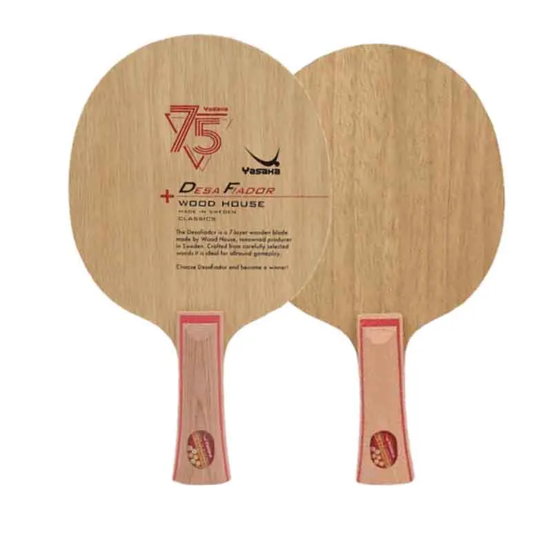 

YASAKA DESA FIADOR table tennis blade wood house 75th anniversary 7ply pure wood ping pong blade racket
