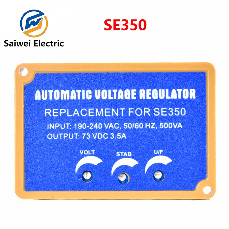 SE350 AVR high quality Diesel generator automatic voltage regulator control board protector accessories