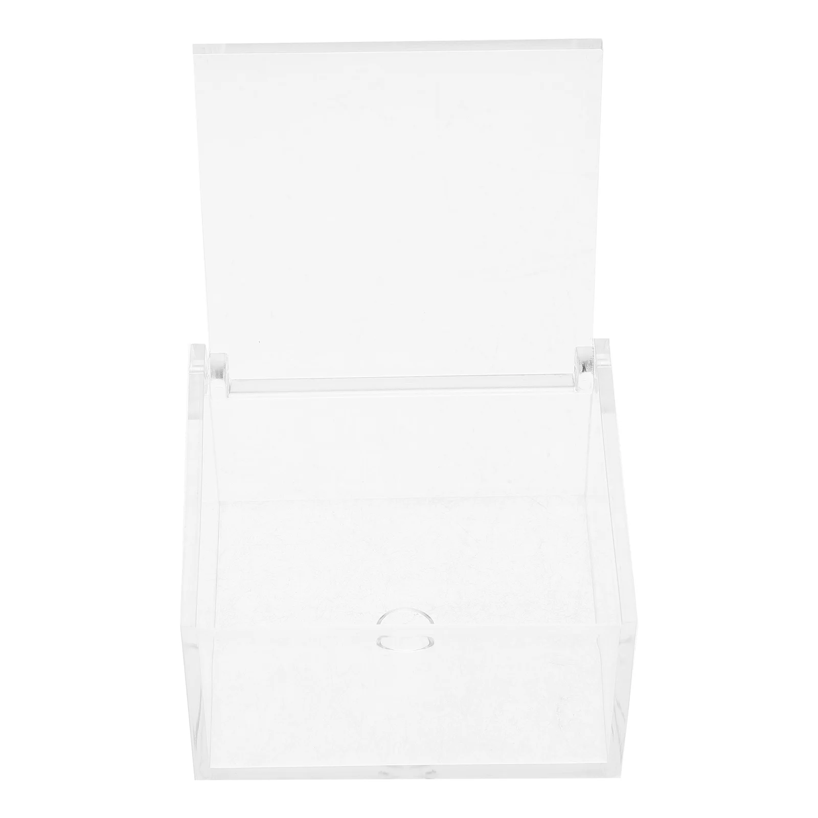 

1pcs Acrylic Display Box Clear Cube Miniature Case Square Plastic Container Jewelry Box Storage Organizer Material