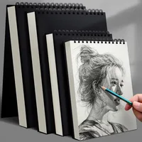 1 Pack 30-Sheets Top Spiral-Bound Sketch Book Acid-Free Art Sketchpad for Artistic Drawing Painting And Writing 2