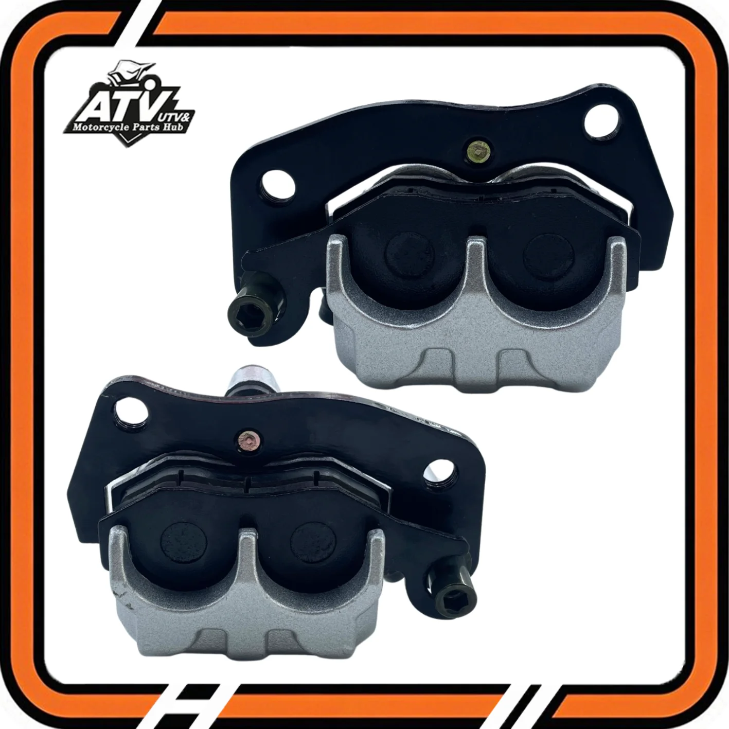 Left Right Front Brake Caliper Kit For Yamaha Rhino 450 YXR450 660 YXR660 Rhino 700 YXR700 5B4-2580U-01-00 5B4-2580T-01-00