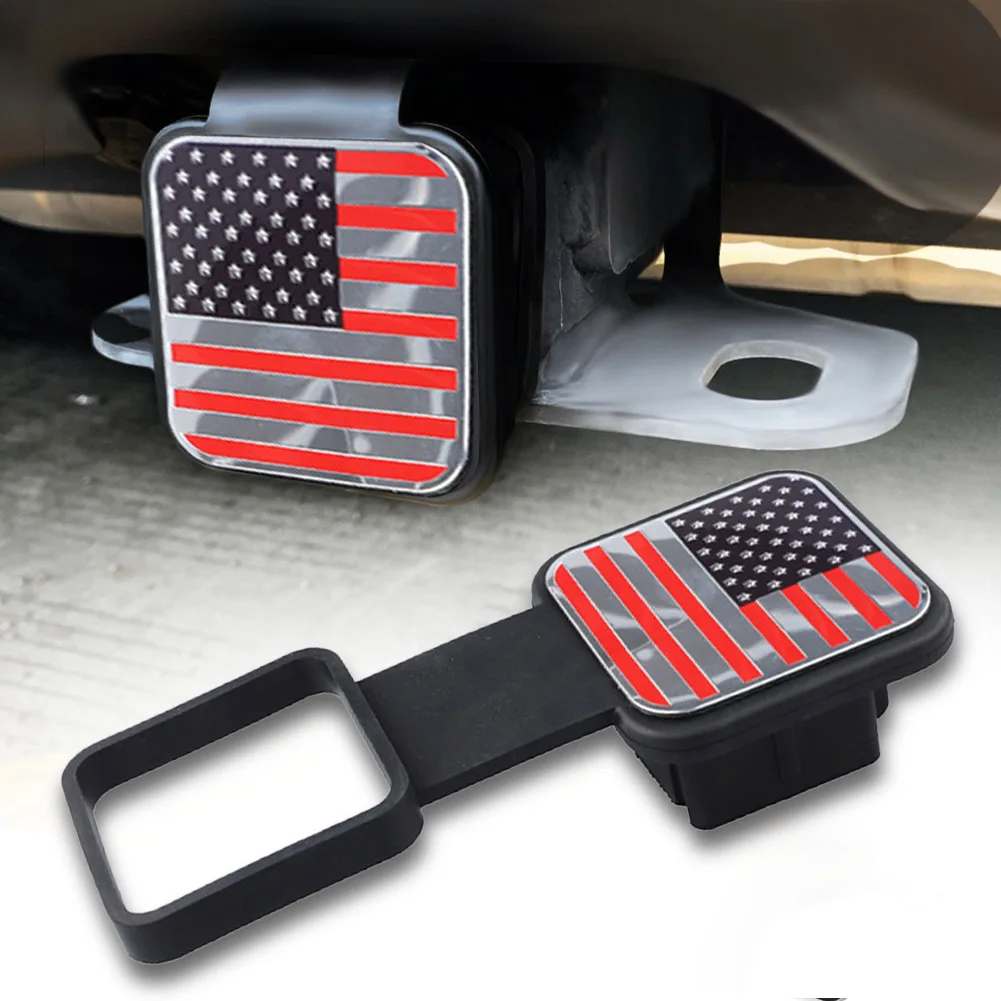 Trailer Hitch Receiver Cover Plug Rubber Tow Plug Tube Cap 2Inch Protector for Mercedes Toyota Jeep Ford For Chevrolet RAM Dodge