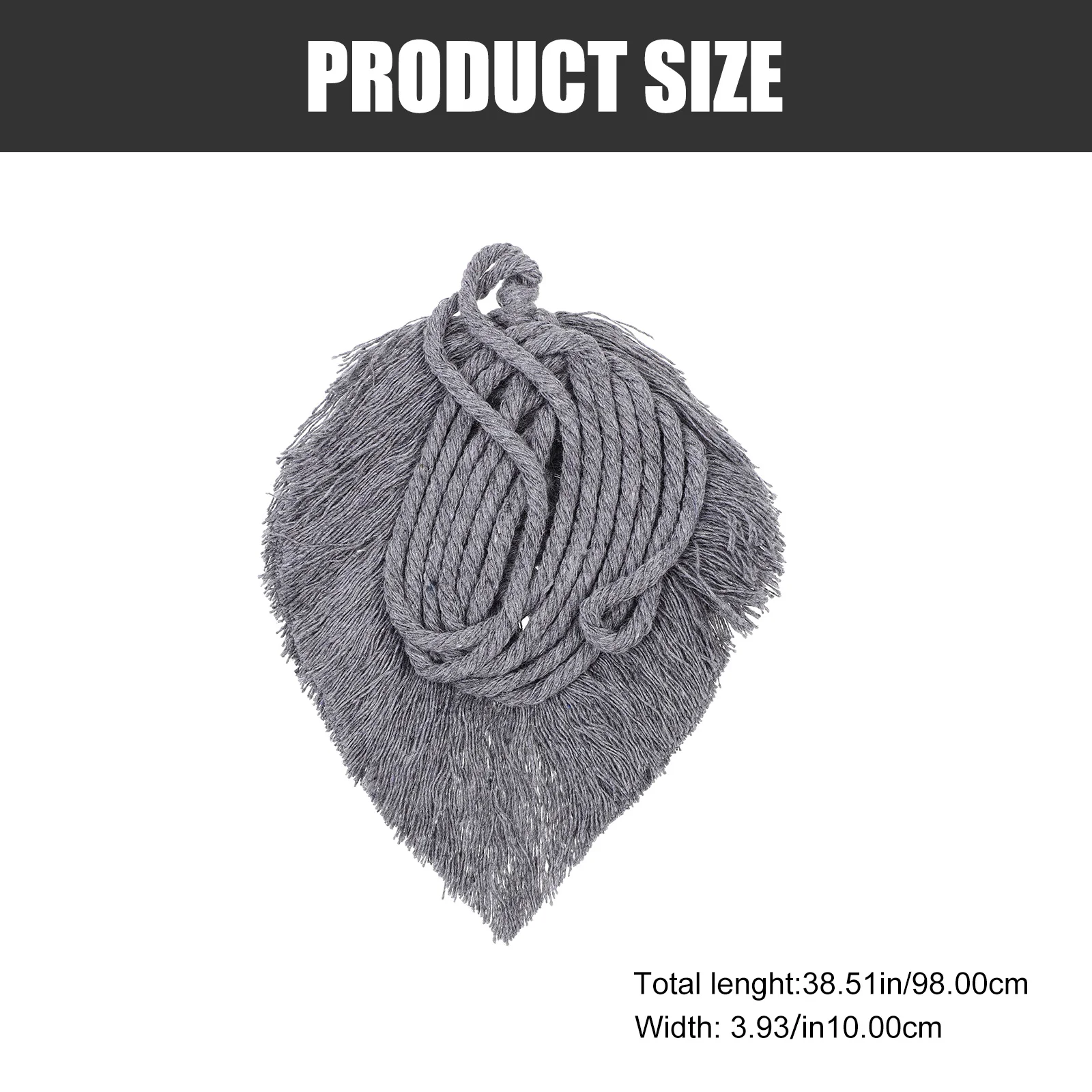 2 قطعة حساسة البوهيمي الحياكة رباط للستائر أنيقة الاستخدام المنزلي ملحق للنوافذ أبواب جدار المنزل استخدام الستار المثبت #2