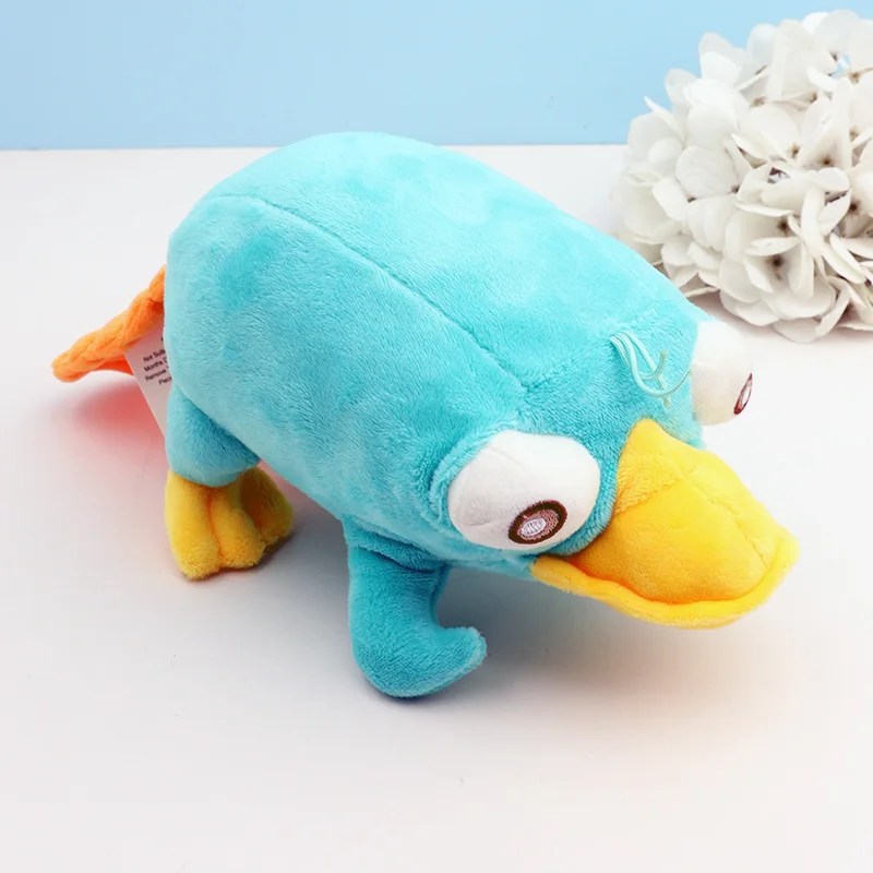

Phineas And Ferb Plush Toys Perry The Platypus Cute Stuffed Animal Duck Kawaii Room Decorations Cotton Soft Dolls For Girls New
