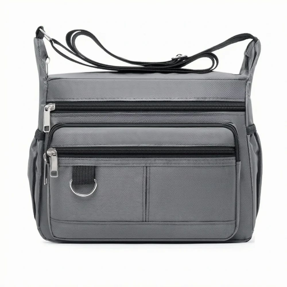 Mens Crossbody Bag Single Shoulder Bags Big Capacity Multi-Pockets Storage Bag Fashion Handbag Business Crossbody Bags gallery 1