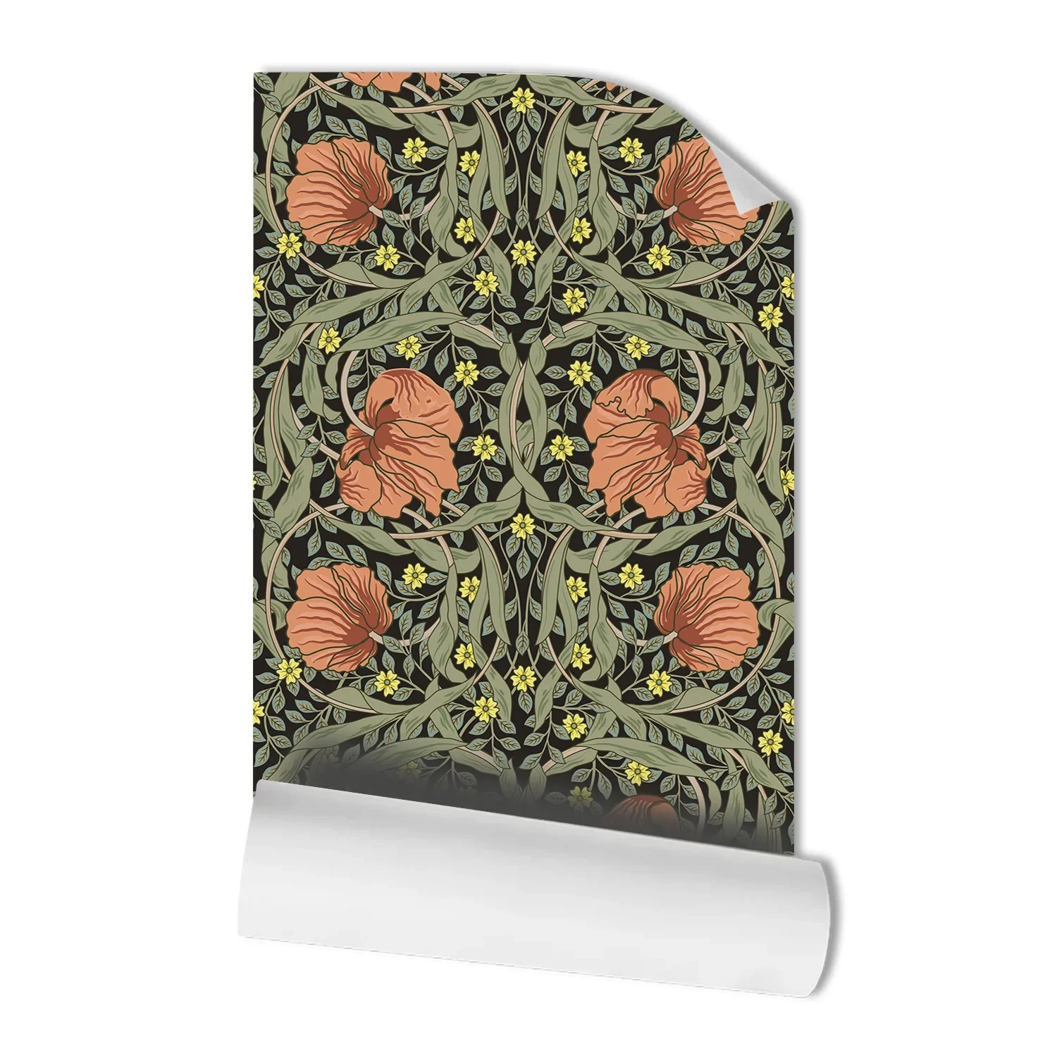 flower-peel-and-stick-wallpaper-roll-home-decoration-vintage-floral-self-adhesive-pvc-wallpaper-vinyl-furniture-cabinet-sticker