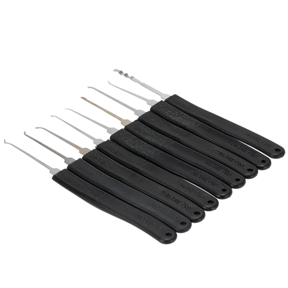 Set di strumenti per aprire rapidamente la serratura della porta Set di strumenti professionali per fabbro con 2 piccole chiavi per la casa \u0026amp Living