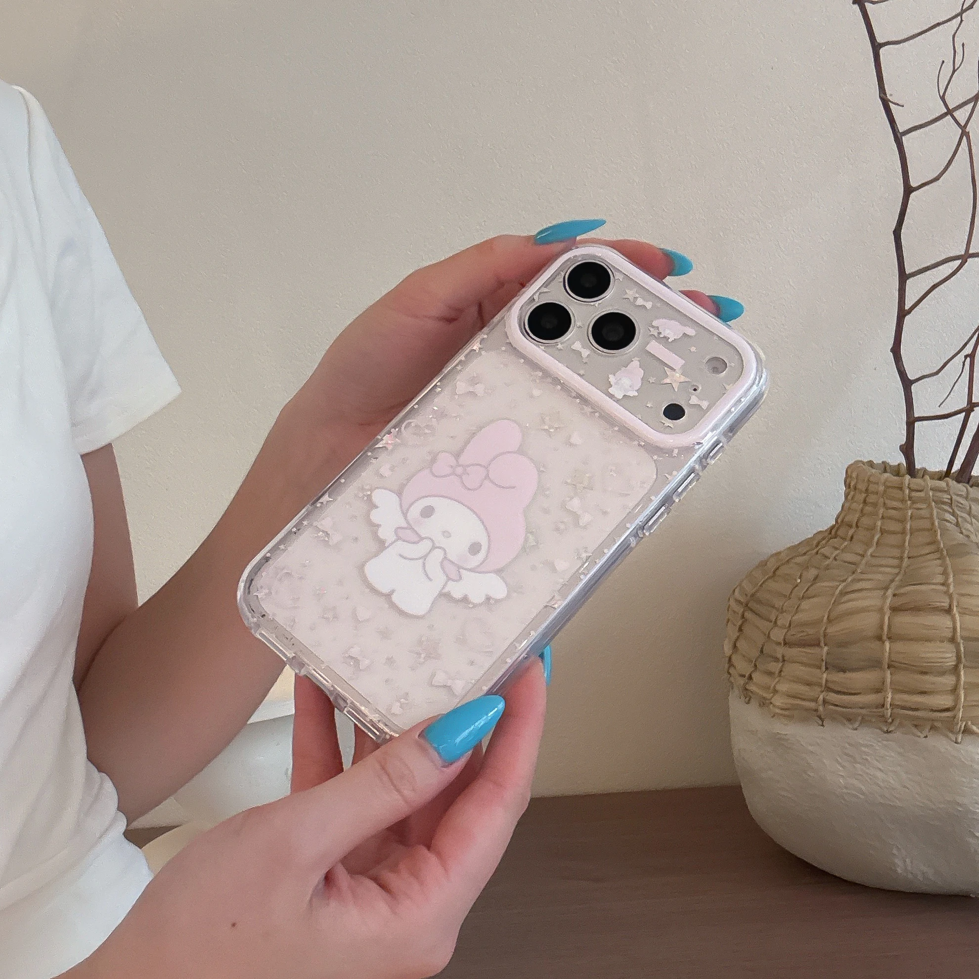 Cute Cartoon Y2K My Melody Mobile Phone Case for IPhone 17 Pro Max 17 Pro 16 Pro Max 17 16 15 Pro Max Phone Case view 4
