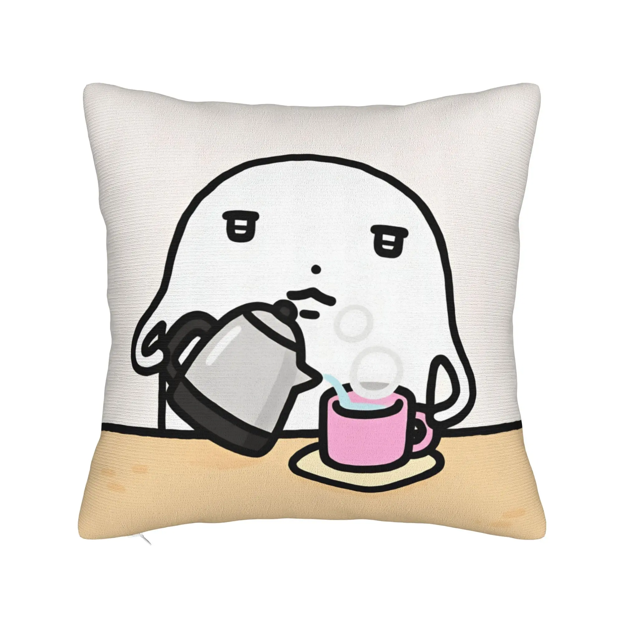Cute P-Pumupuz Pillow Case  Cute Funny Pillow Cover Comfy Pillowcases For Sofa Couch Bed Living Room