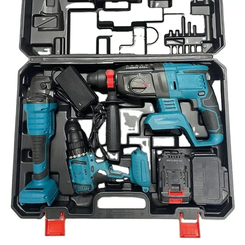 5PCS Brushless Multi-function Combination Power Tool Lithium Battery Cordless Power Tool Set