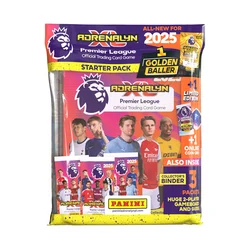 2024/25 Panini Adrenalyn Xl Karty Premier League Pakiet startowy Oficjalna kolekcja kart kolekcjonerskich