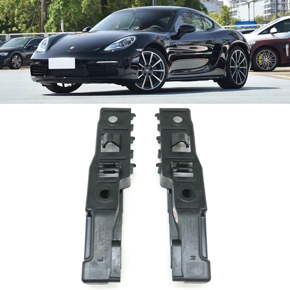 982807055 982807056 Front Bumper Support Bracket Holder For Porsche 718 Spyder 982 2019-2026 Cayman Boxster 982 2017-2026 GTS