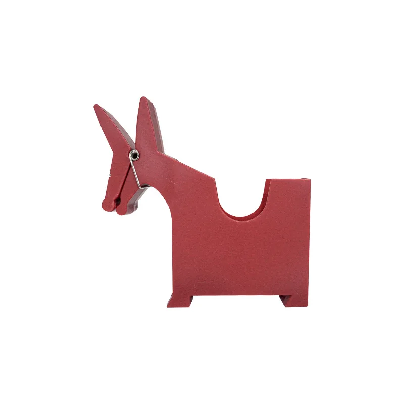 1 قطعة البغل على شكل مذكرة كليب المنزل مكتب سطح المكتب الديكور ملاحظة حامل لطيف الحيوان منظم قرطاسية الغلاف الجوي #5