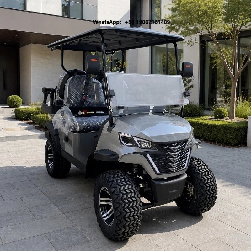 Electric Club Car Golf Cart for Sale Cheap 2 4 Seats Max Charger Smart Motor Golf Buggy LXM