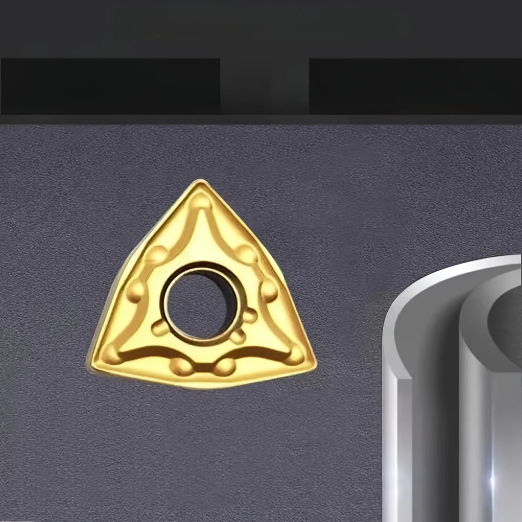 20 inserti per tornitura in metallo duro WNMG080408-MA - Utensili per tornio CNC per la lavorazione dei metalli, compatibilità universale