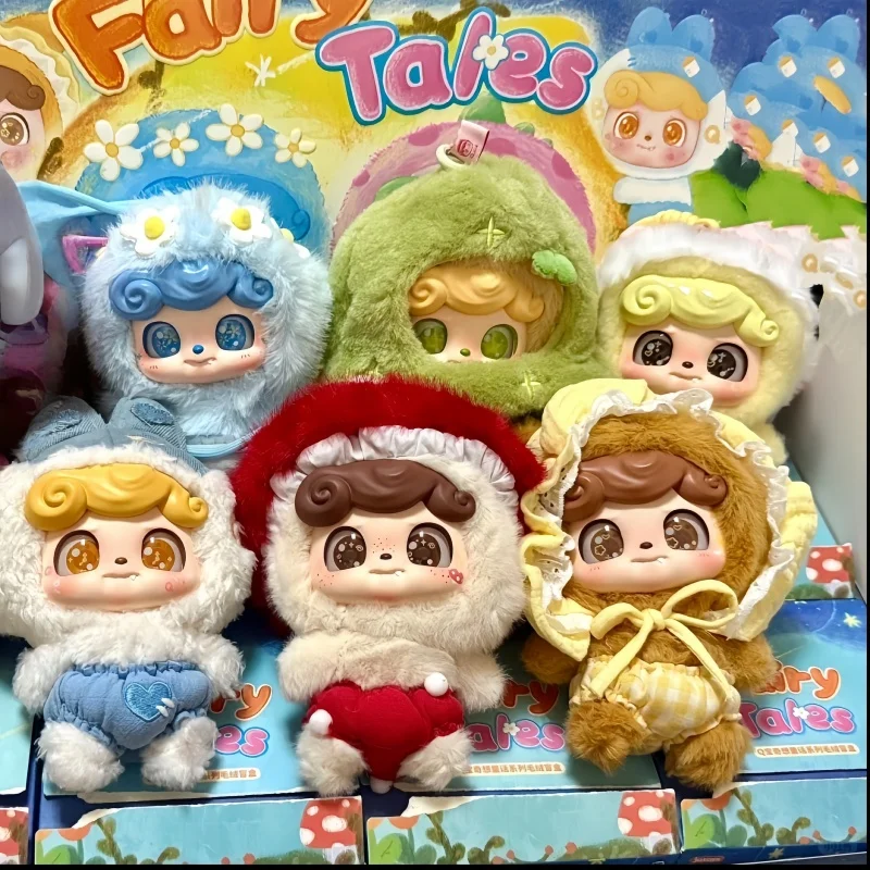 

New Genuine Q Kid Fairy Tales Plush Series Blind Box Handmade Ornament Trendy Toy Children Customized Gifts Surprise Mystery Box