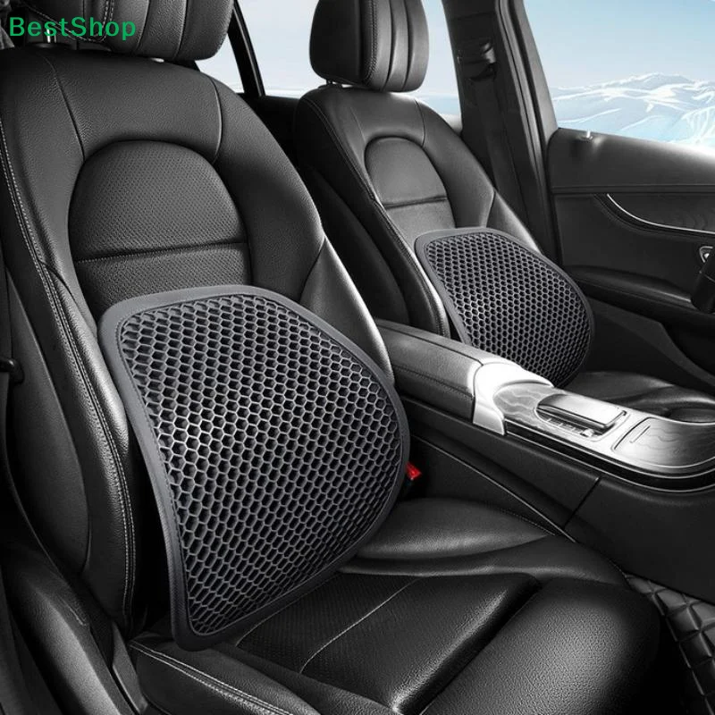 Soft Gel Seat Cushion Honeycomb Design for Office Chair Home Car Breathable Easy Clean Ergonomic Comfortable Pad 1/2PCS - view 2