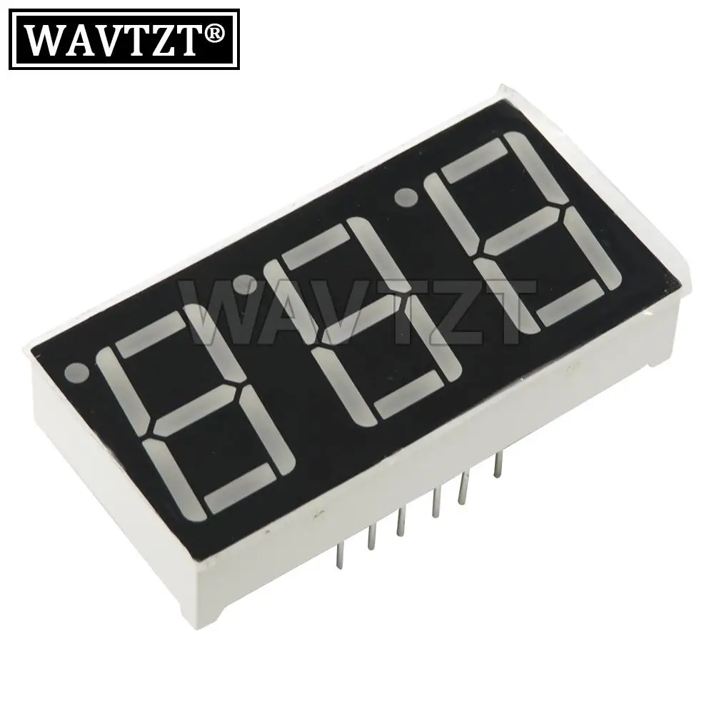 أنبوب عرض ليد رقمي أحمر ، كاثود مشترك ، أنود ، 7 شرائح ، 2 بت ، 3 بت ، 4 بت ، 5 ، 7.5 بوصة