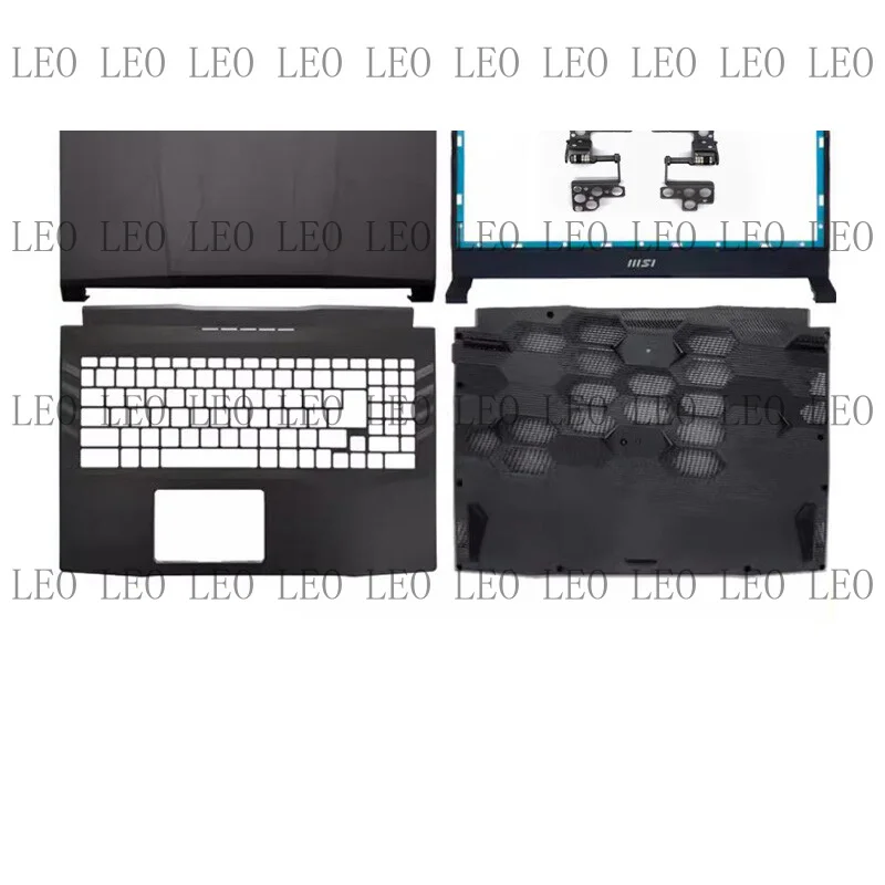 MY For MSI GL66 MS-1581 MS-1582 1583 Back Cover Bezel Palmrest Bottom Cover Hinge