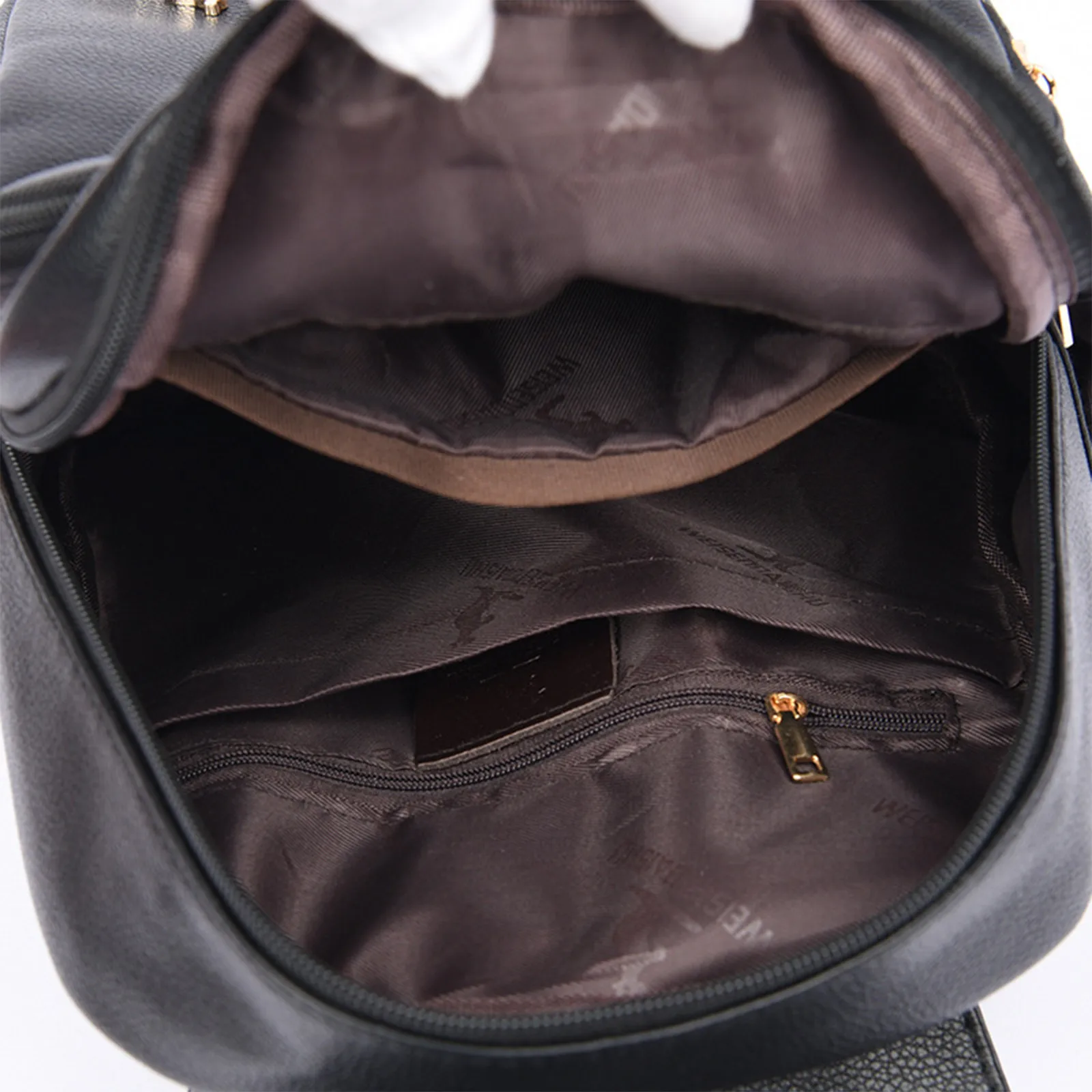 Mochilas Para Mujer Miękki skórzany plecak Letni nowy wzór liczi Duża pojemność Pu Skóra Modny trend Plecak damski