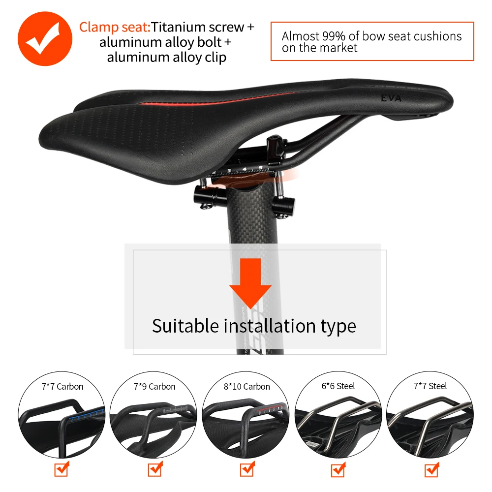 TOSEEK Carbon Seatpost 31.8/33.9/34.9mm Matte Black Folding Bike Seat Post Length 600mm Seat Tube Bicycle Parts