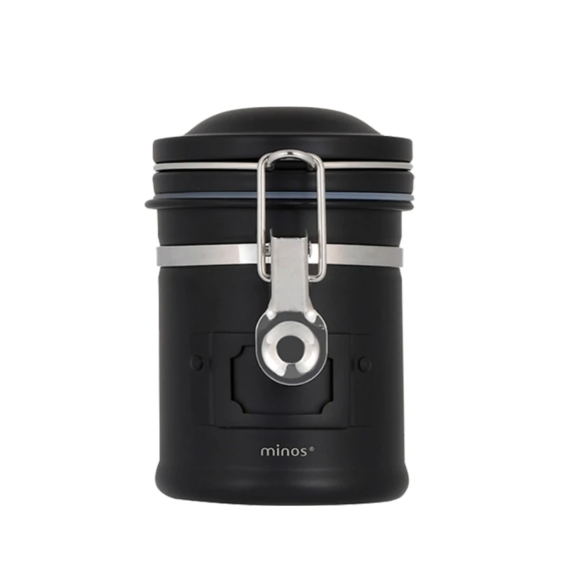 

*Coffee Bean Sealed Tank Tea Storage Tank Stainless Steel Buckle Storage Coffee Bean Tank