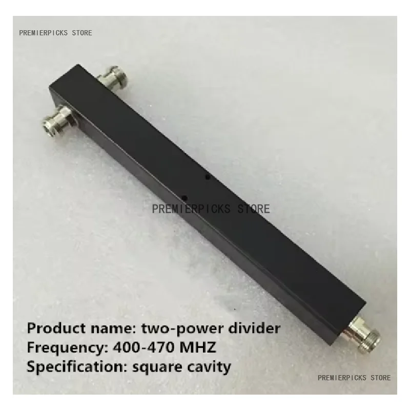 

Два делителя мощности 400-470 МГц Домофон Полусторонняя система наложений метро Коммуникационная система УВЧ-частотный диапазон