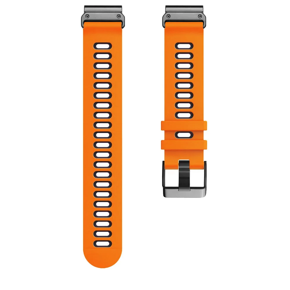 سوار سيليكون للغارمين Fenix ، Forerunner ، wrenfit ، wrenfit ، من من السيليكون ، من من أجل Garmin Fenix 7 ، 7X Pro ، 6 ، 6X Pro ، 5 ، ساعة 5X Plus