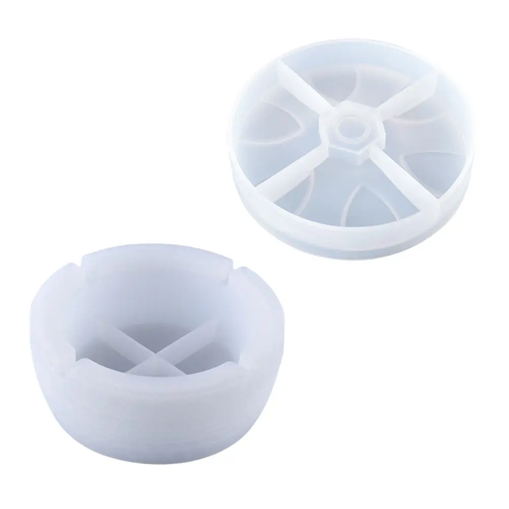 

Wheel Mold Ashtray Making Tool Birthday Gift Epoxy Crystal Drop Smoking Mould Silica Gel DIY Silicone Delicate