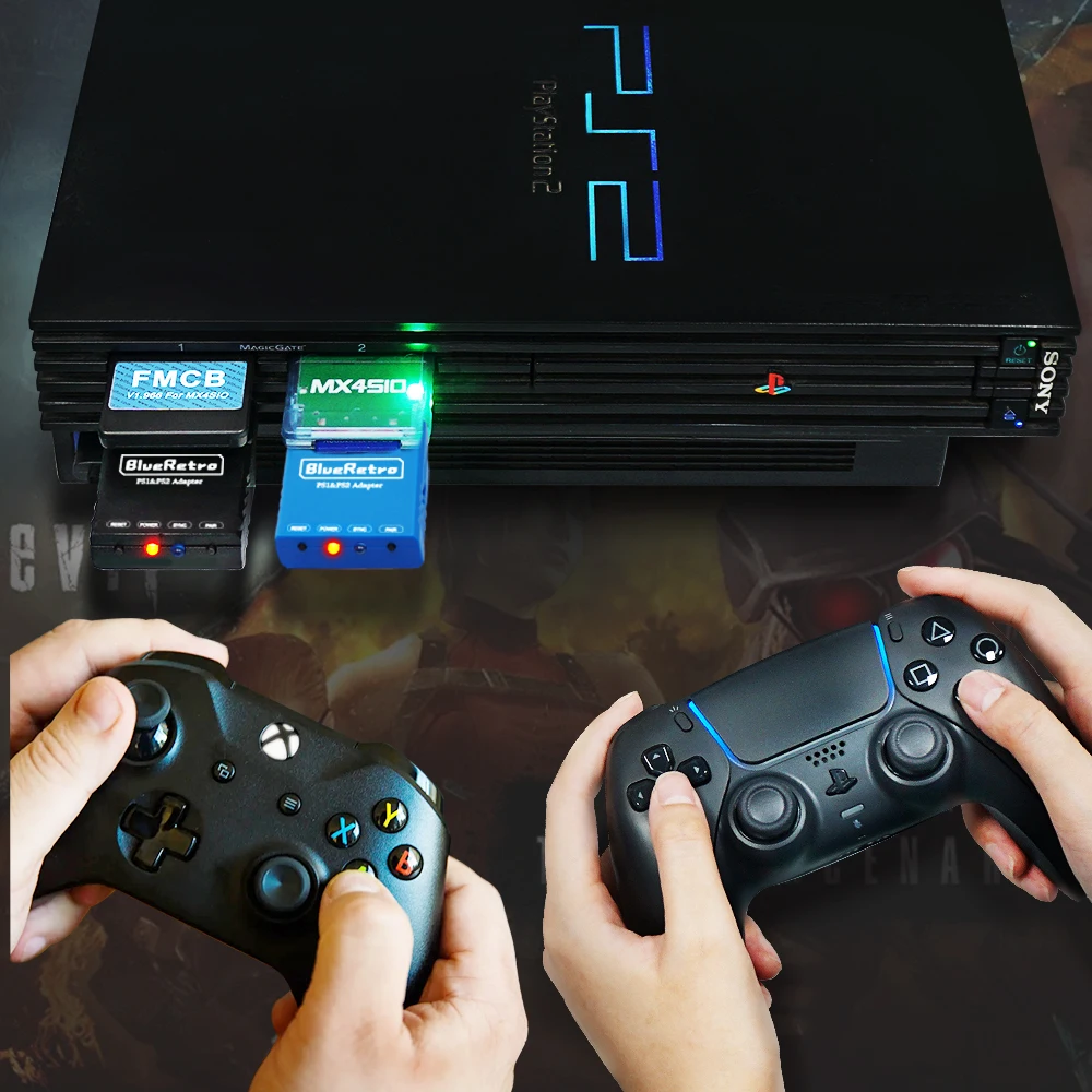 Беспроводной контроллер для PS2/PS1