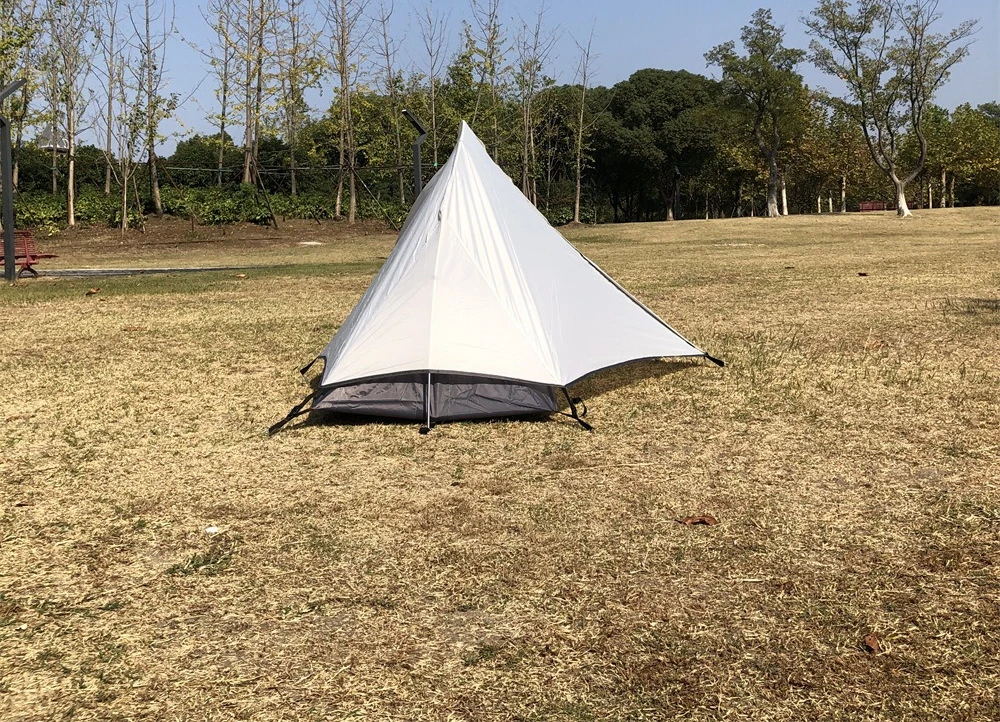 

Single rainproof mountaineering camping tent outdoor equipment breathable lightweight ultra-light equipment aluminum pole