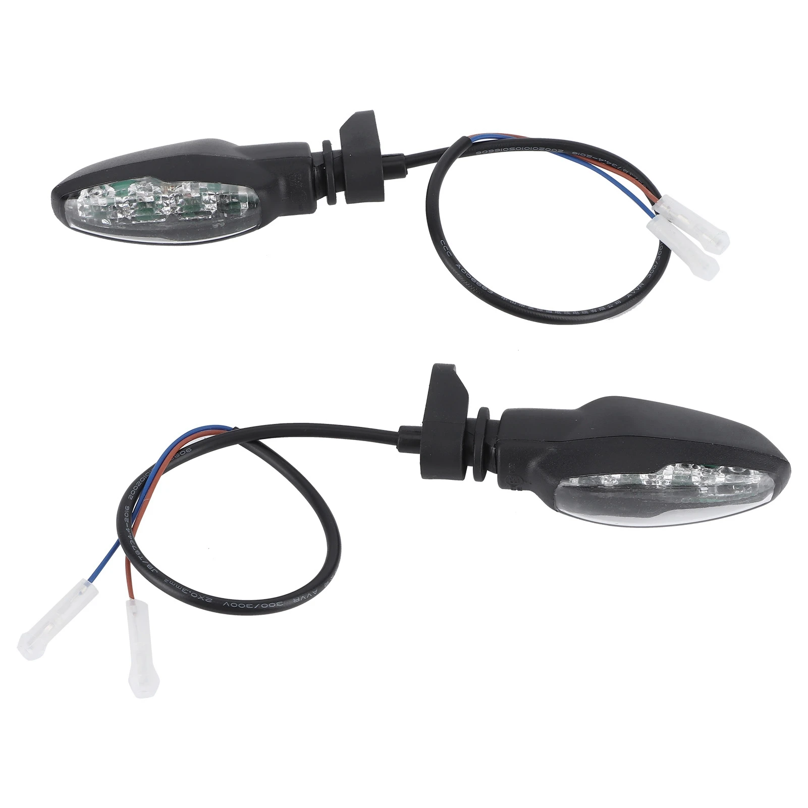 ZK20 Pairs Motorcycle Turn Signal Light LED Front LED Amber Indicators 12V Fit for TRIUMPH Tiger 800/1200