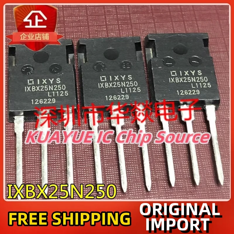 

10PCS-30PCS IXBX25N250 TO-247 2500V 55A Fast Shipping Quality Guarantee