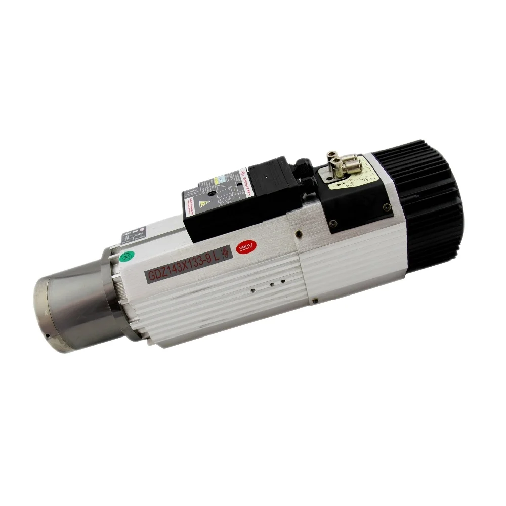 9kw Atc Air Cooled Spindle Motor With ISO30 Tool Holder For CNC Router