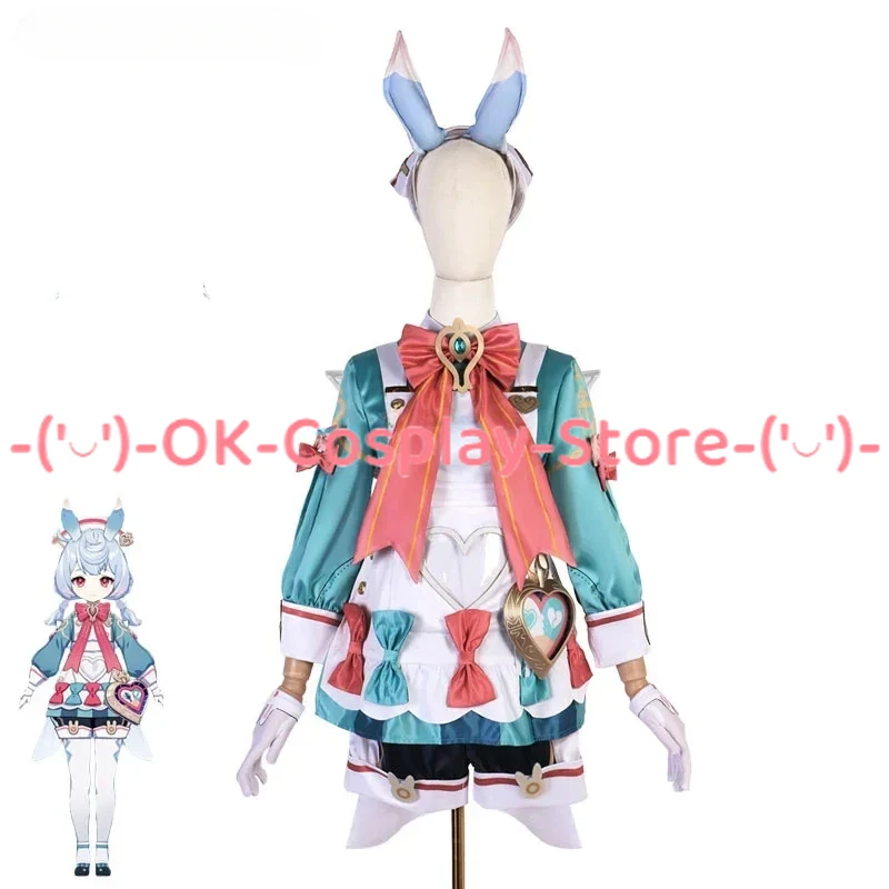 Game Genshin Impact Sigewinne Cosplay Costumes Women Cute Party Dress Bunny Duit Halloween Uniforms Anime Clothing Custom Made