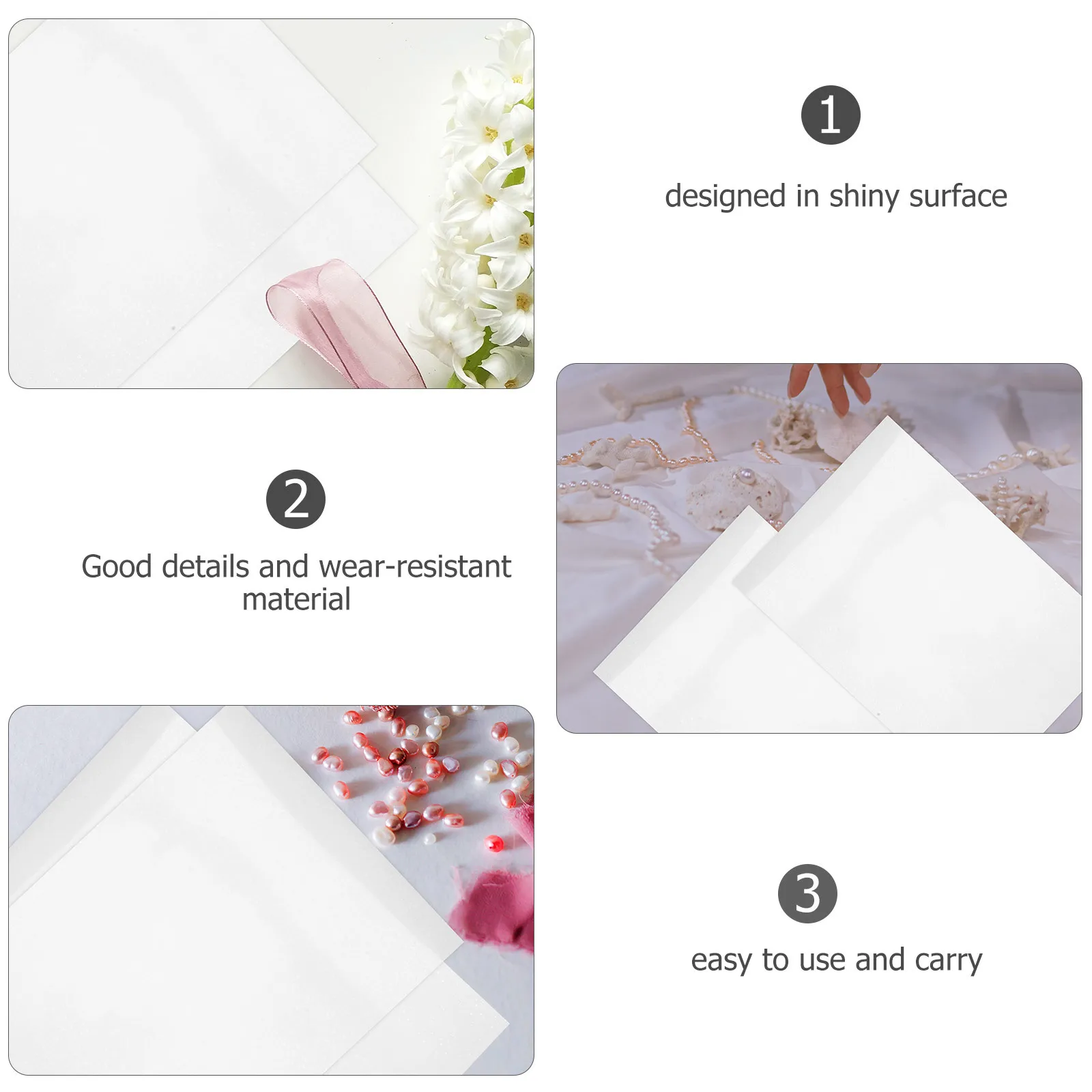 

20 Sheets Transparent Star Sticker Self Adhesive Printing Paper Multi Use for Crafts Labels Logos Office Supplies Holographic