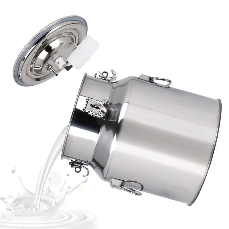 

304 Extra Thick Stainless Steel Sealed Bucket Tea Bucket Milk Fermentation Bucket Transportation Bucket Storage Bucket