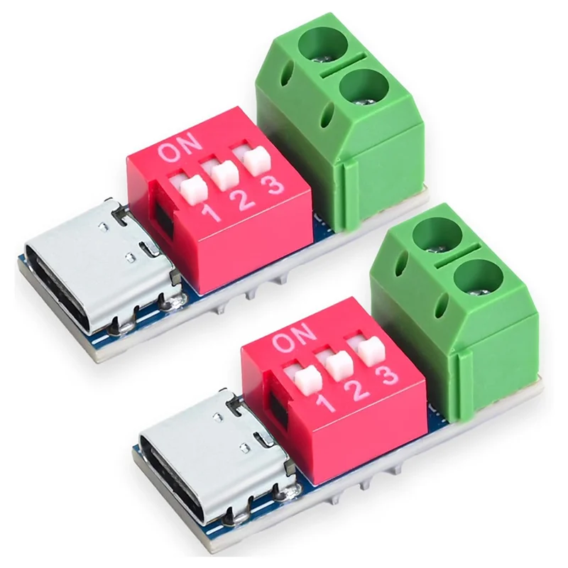 ABJO-USB-C PD الزناد لوحة تركيبية PD/QC شرك شحن سريع USB نوع-C إلى 12 فولت شاحن عالي السرعة إخراج الطاقة دفعة