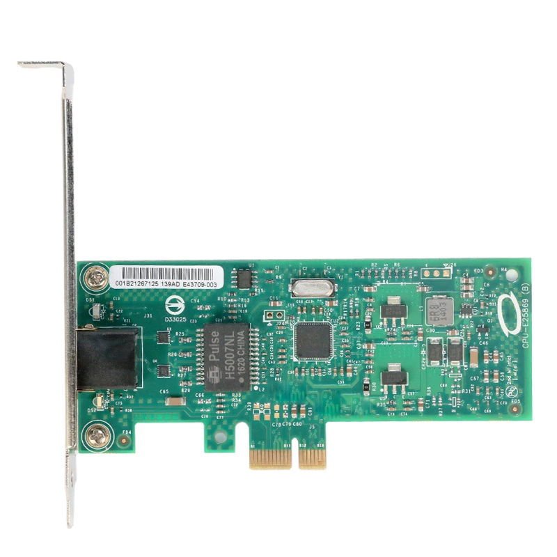 I82574 PCI-E Gigabit NIC untuk Boot Tanpa Disk, NAS/NVR, Soft Router, PXE, Plug & Play untuk Server ESXi,VM, 2U, Agregasi Lalu Lintas