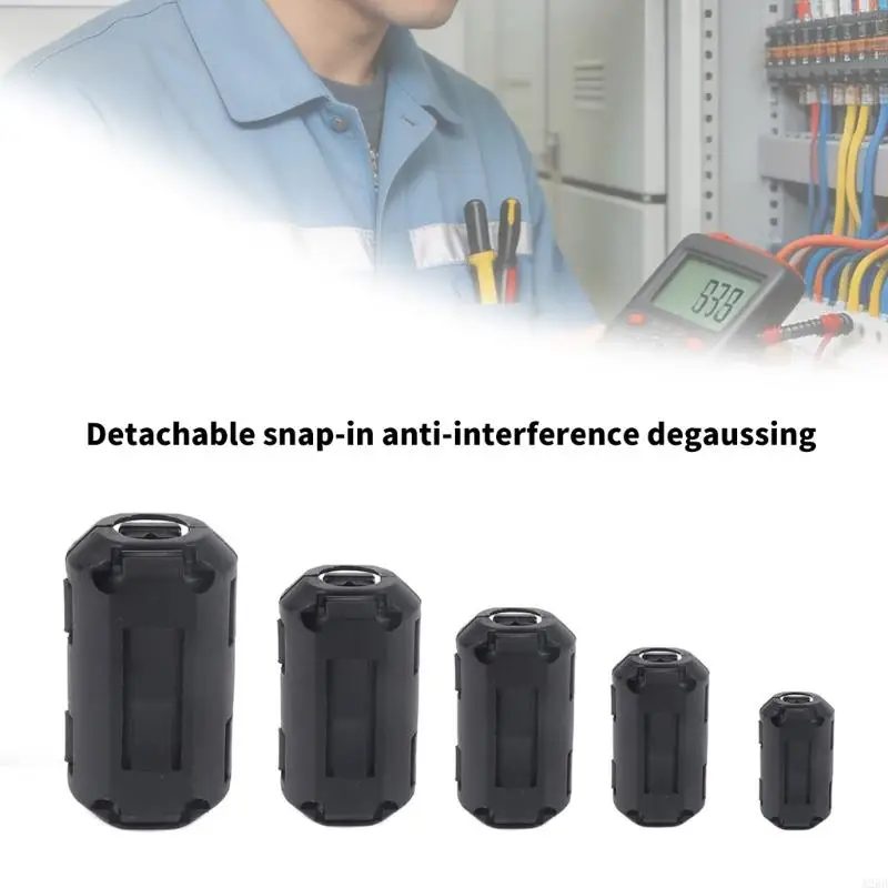 25Pcs Noise Suppressor Filter Clip For Video Cable Protections A2BB
